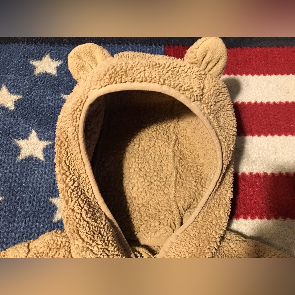 The North Face Tan Kids Fleece Jacket - Picture 2 of 10